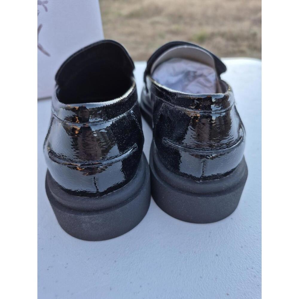 Jessica Simpson Womens Xuris Black Patent Loafer Shoes 6.5 JS-XURIS - Picture 6 of 9